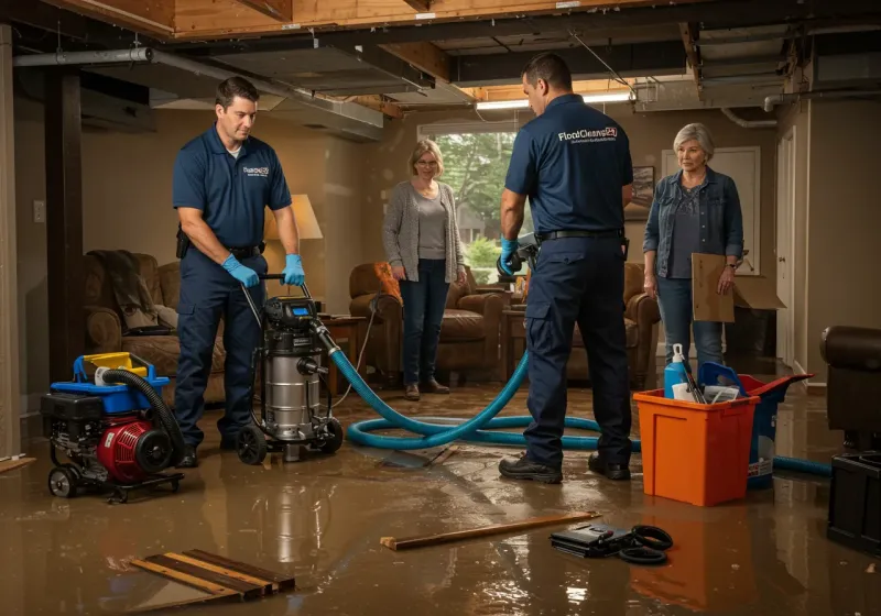 Basement Water Extraction and Removal Techniques process in Silver Lake, KS